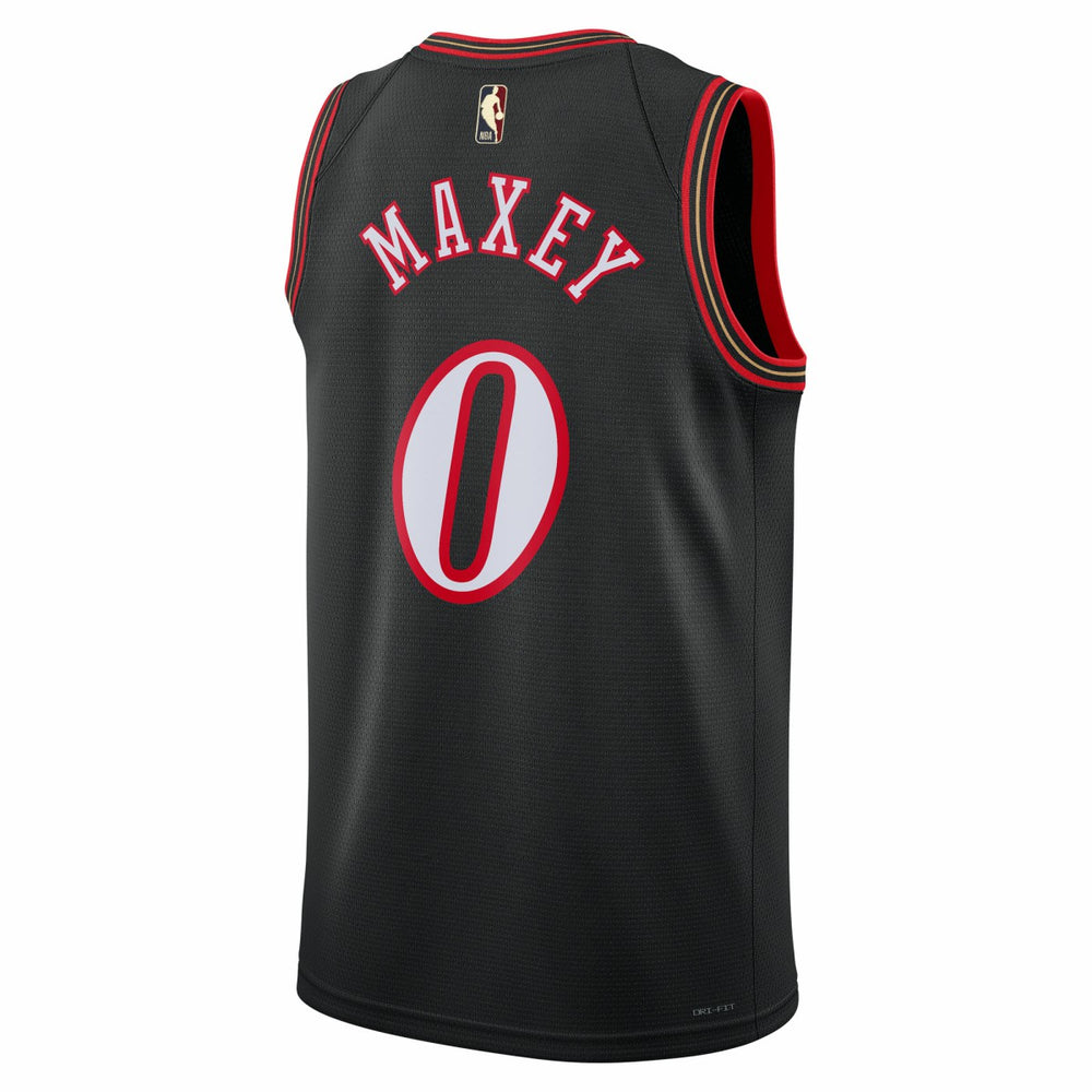 Tyrese Maxey Philadelphia 76ers Unisex Swingman Jersey Classic Edition Black | Nike US