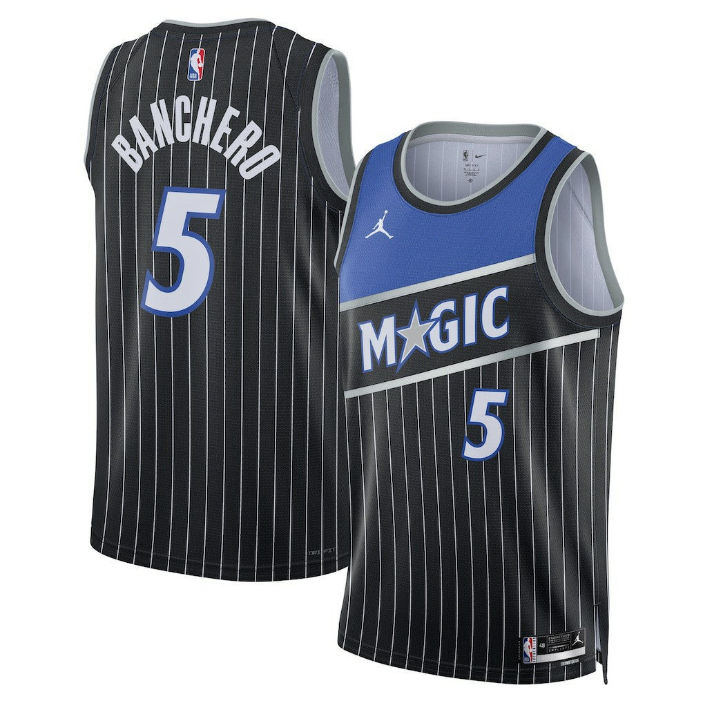 Paolo Banchero Orlando Magic Jordan Brand Unisex Swingman Jersey Statement Edition Black