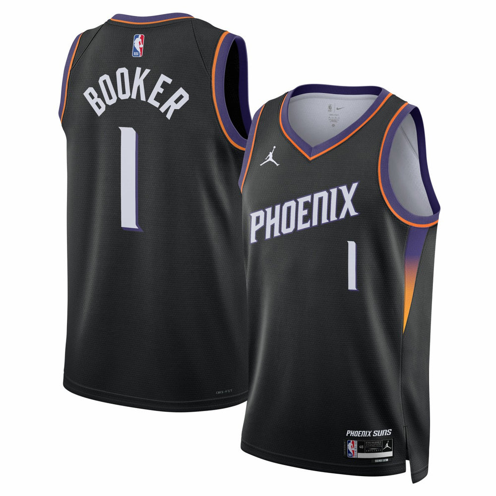 Devin Booker Phoenix Suns Jordan Brand Unisex Swingman Jersey Statement Edition Black