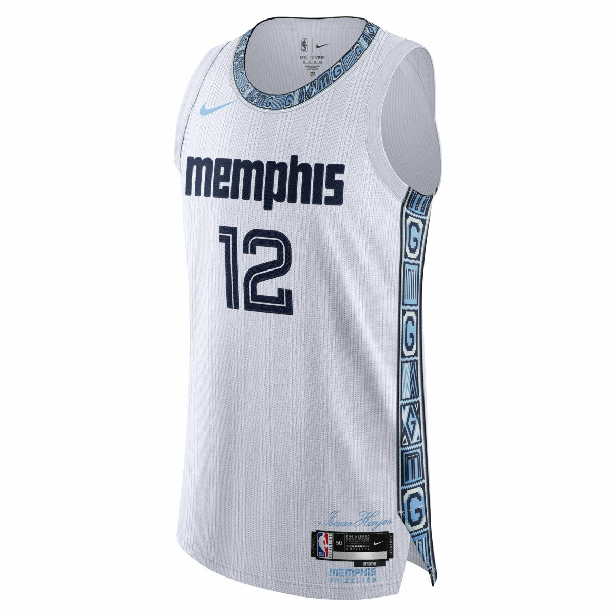 Ja Morant Memphis Grizzlies Unisex 2025/26 Authentic Jersey City Edition White | Nike for sale