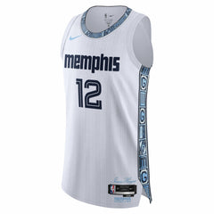Ja Morant Memphis Grizzlies Unisex 2025/26 Authentic Jersey City Edition White | Nike for sale
