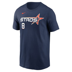 Christian Walker Houston Astros Nike 2025 City Connect Fuse Name & Number T-Shirt - Navy - Nike Online
