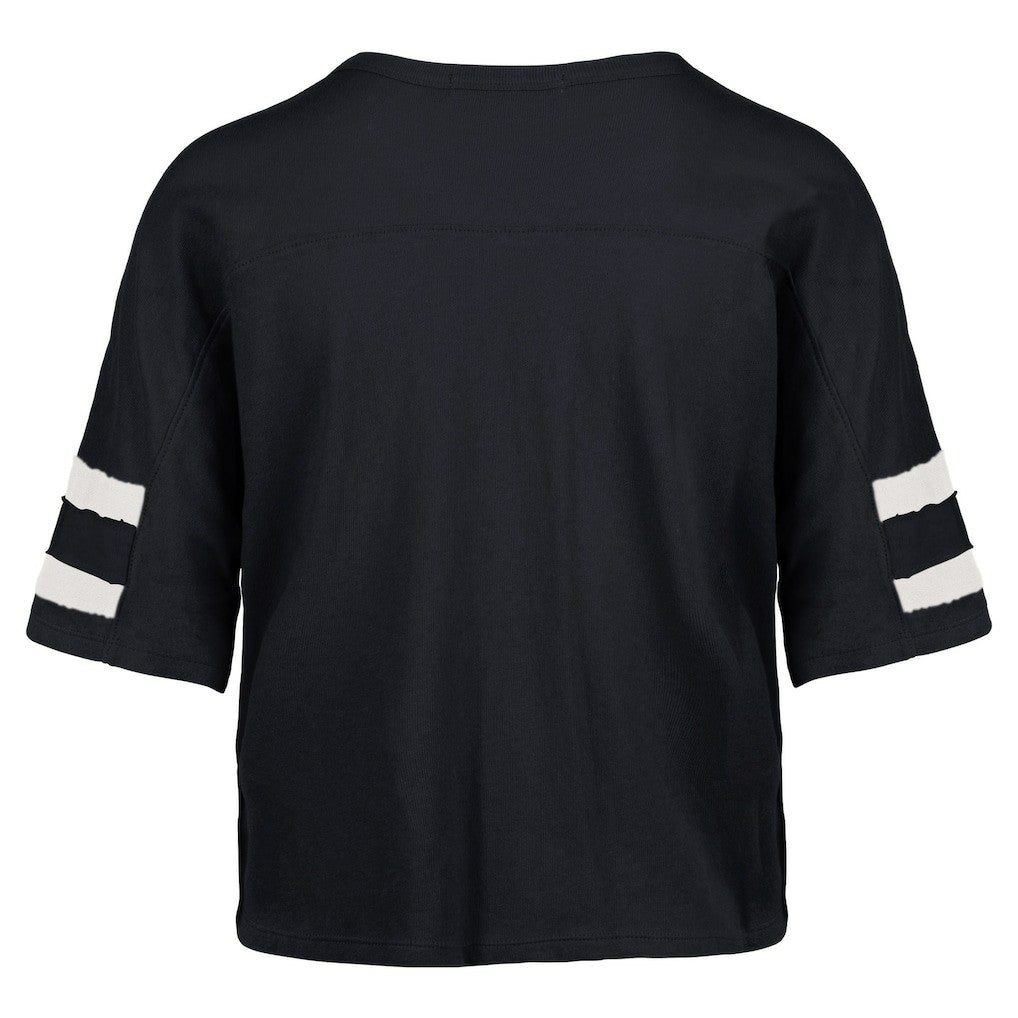 47 brand Dallas Cowboys '47 Women's Premier Scout Cropped V-Neck T-Shirt Navy