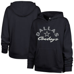 47 brand Dallas Cowboys '47 Women's Whirlwind Naomi Pullover Hoodie Navy