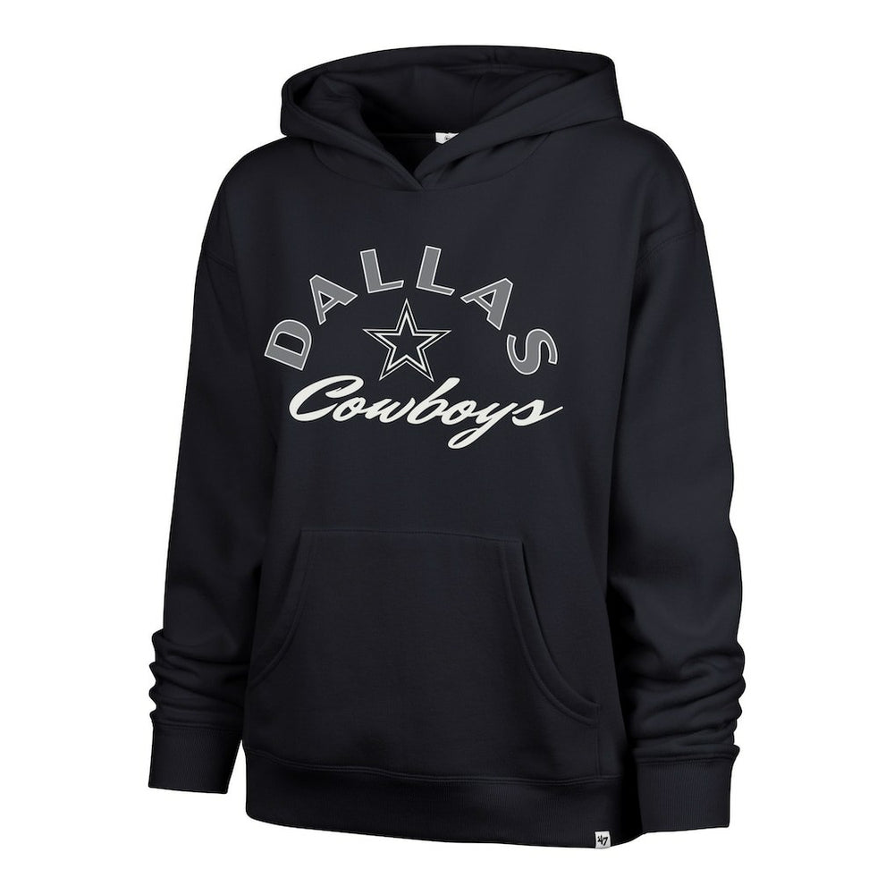 47 brand Dallas Cowboys '47 Women's Whirlwind Naomi Pullover Hoodie Navy