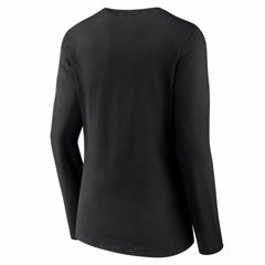 Chicago White Sox Women's Logo Long Sleeve V-Neck T-Shirt - Black - MLB Online