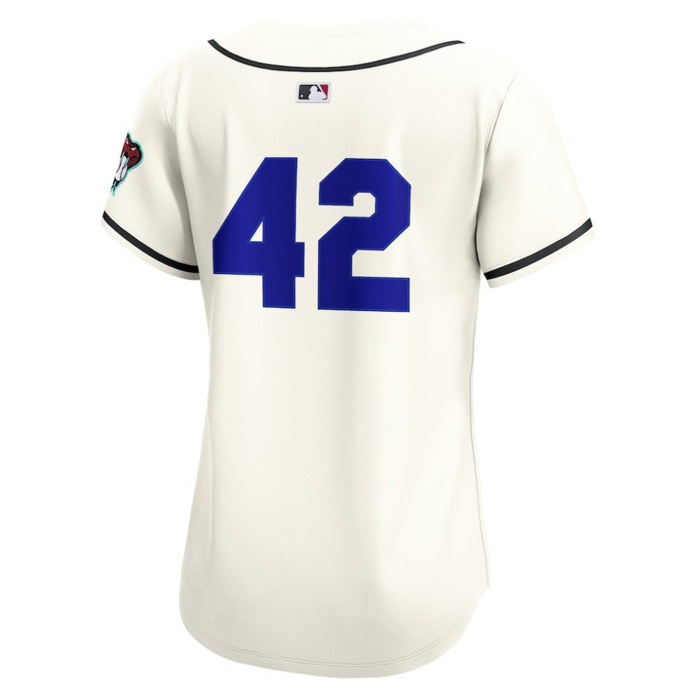 Arizona Diamondbacks Nike Home 2025 Jackie Robinson Day Limited Jersey - Cream - Nike Discount