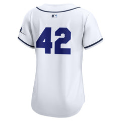 Tampa Bay Rays Nike Home 2025 Jackie Robinson Day Limited Jersey - White - Nike on Sale