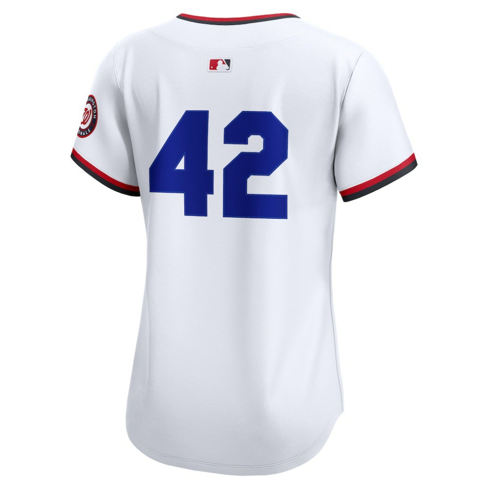Washington Nationals Nike Home 2025 Jackie Robinson Day Limited Jersey - White - Nike Lifestyle