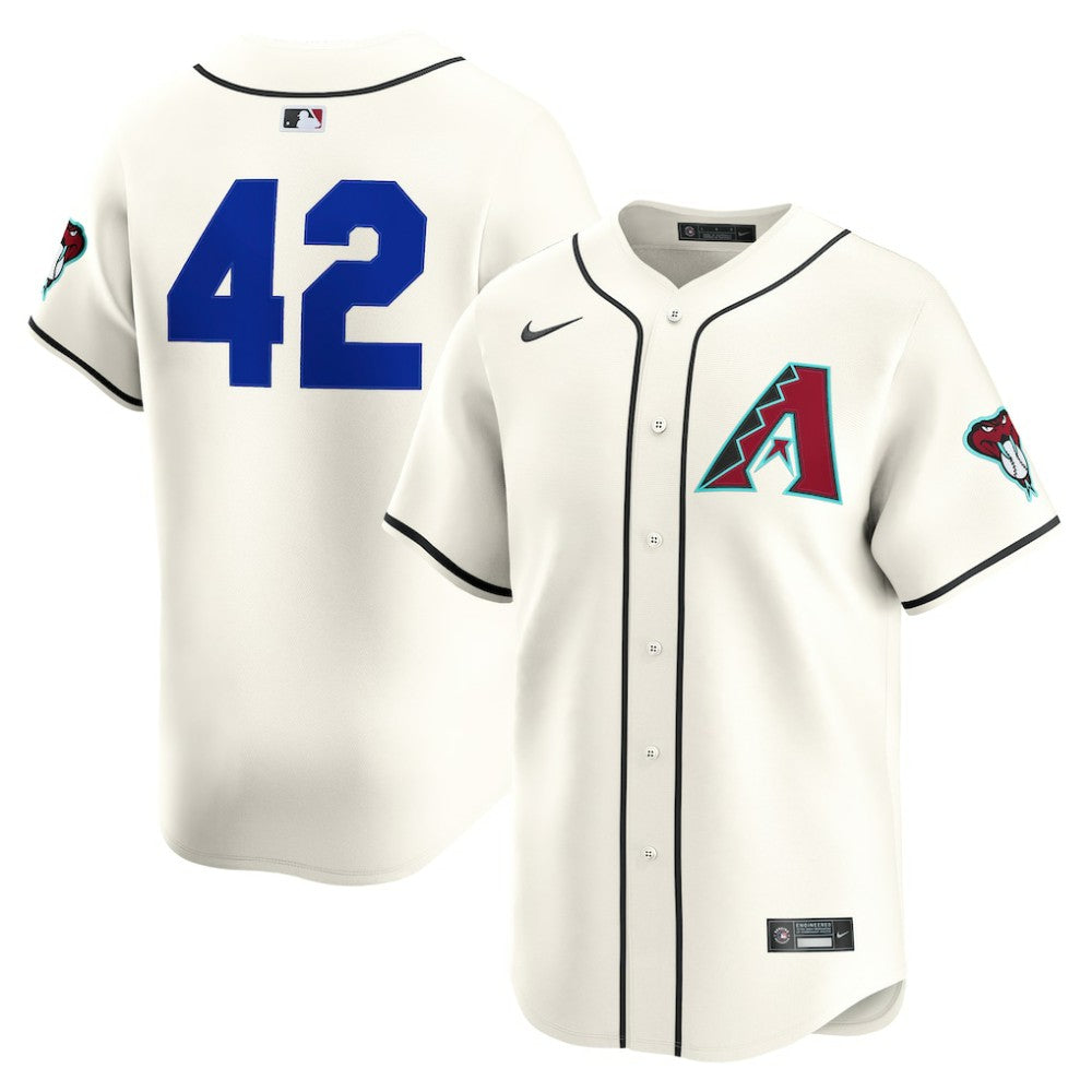 Arizona Diamondbacks Nike Home 2025 Jackie Robinson Day Limited Jersey – Cream - Nike Online