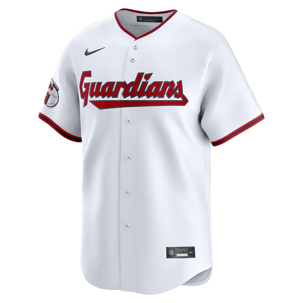 Cleveland Guardians Nike Home 2025 Jackie Robinson Day Limited Jersey - White - Nike on Sale