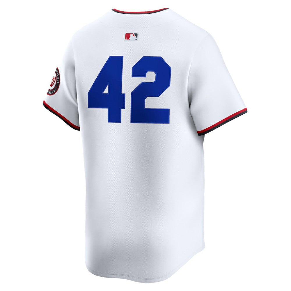 Washington Nationals Nike Home 2025 Jackie Robinson Day Limited Jersey - White - Nike Online