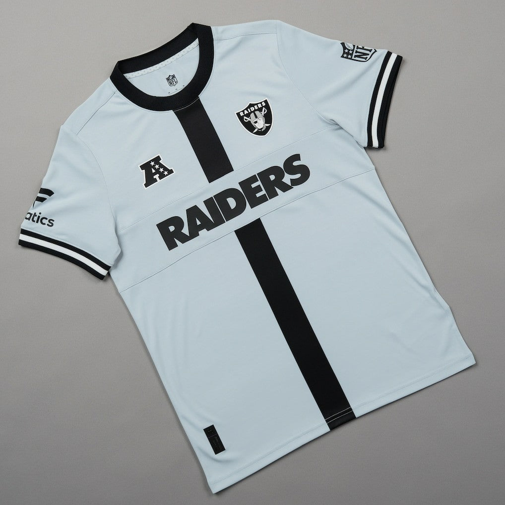 Fanatics Las Vegas Raiders NFL Football x Football Fan Top Silver