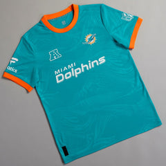 Fanatics Miami Dolphins NFL Football x Football Fan Top Aqua