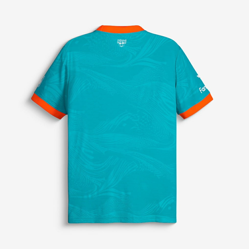Fanatics Miami Dolphins NFL Football x Football Fan Top Aqua