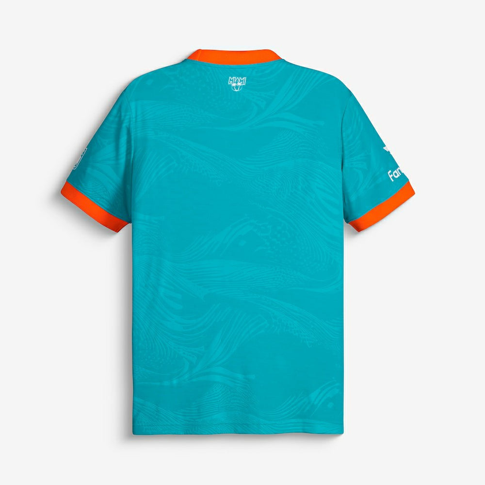 Fanatics Miami Dolphins NFL Football x Football Fan Top Aqua