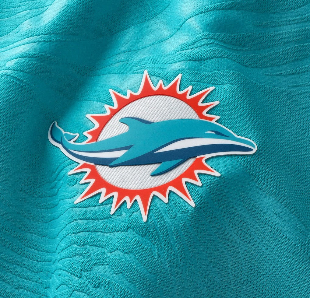 Fanatics Miami Dolphins NFL Football x Football Fan Top Aqua