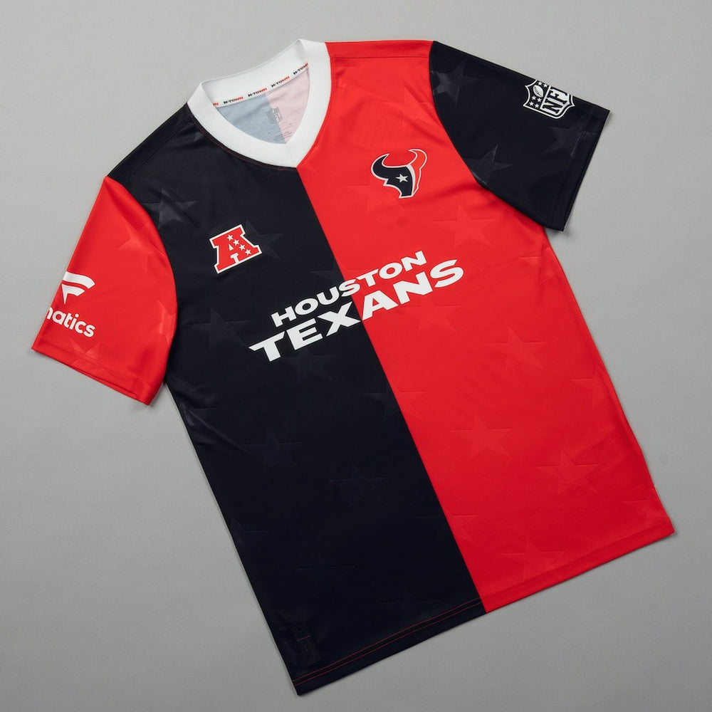Fanatics Houston Texans NFL Football x Football V-Neck Fan Top Navy