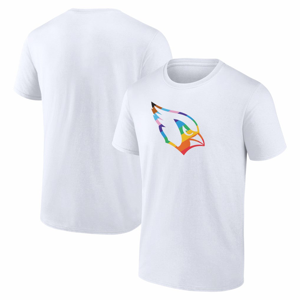 Arizona Cardinals Logo Pride T-Shirt White