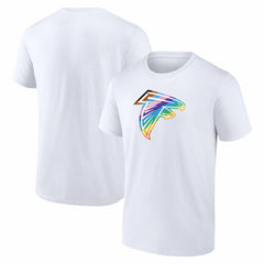 Atlanta Falcons Logo Pride T-Shirt White