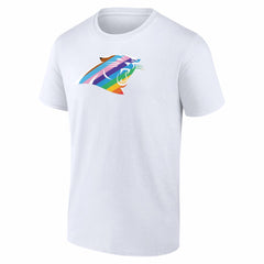 Carolina Panthers Logo Pride T-Shirt White