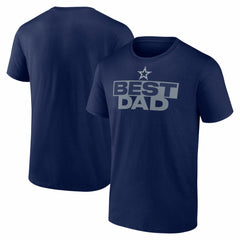 Dallas Cowboys Greatest Dad T-Shirt Navy