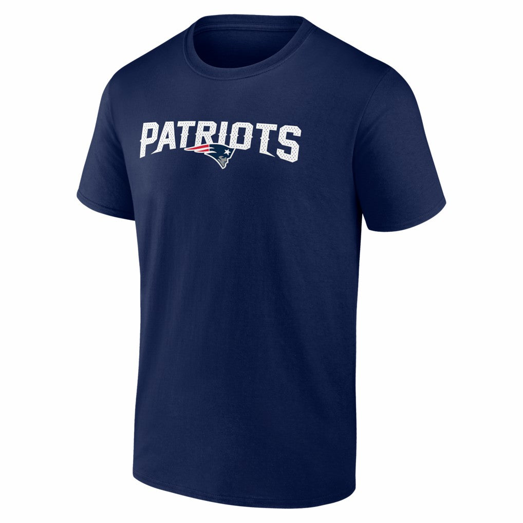 New England Patriots #1 Dad Jersey T-Shirt Navy