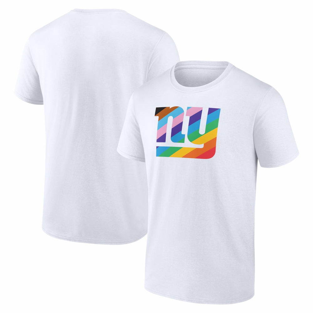 New York Giants Logo Pride T-Shirt White