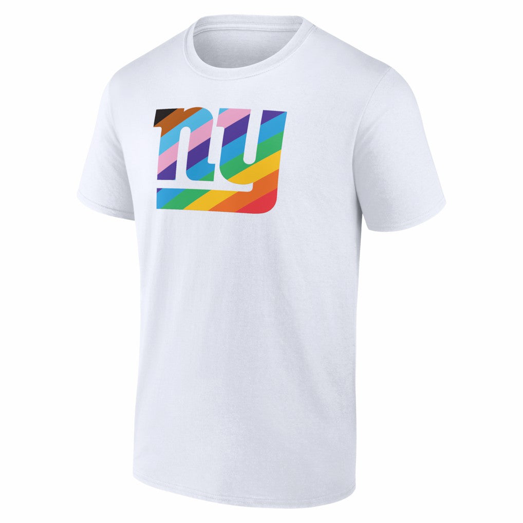New York Giants Logo Pride T-Shirt White