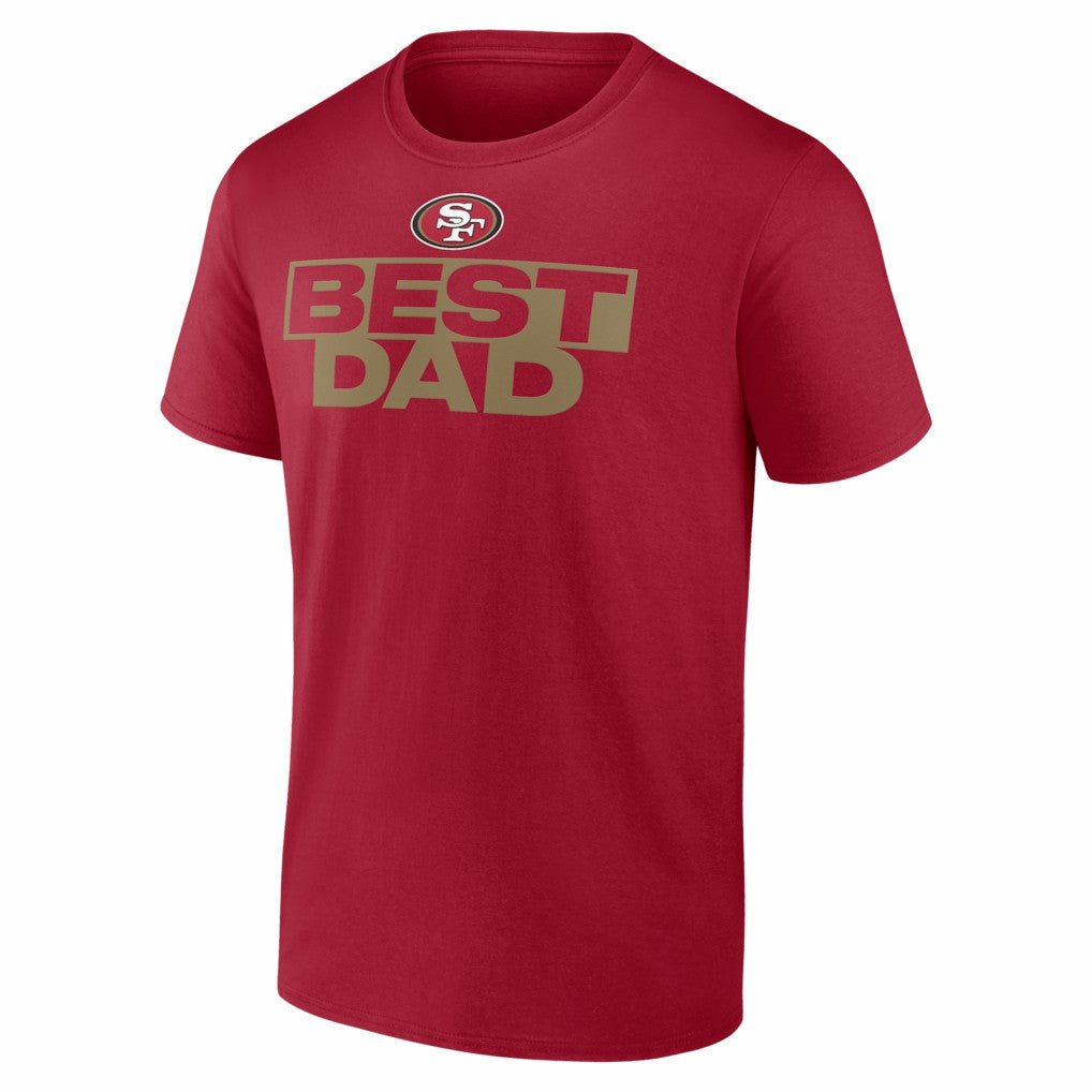 San Francisco 49ers Greatest Dad T-Shirt Scarlet