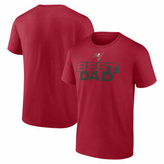 Tampa Bay Buccaneers Greatest Dad T-Shirt Red