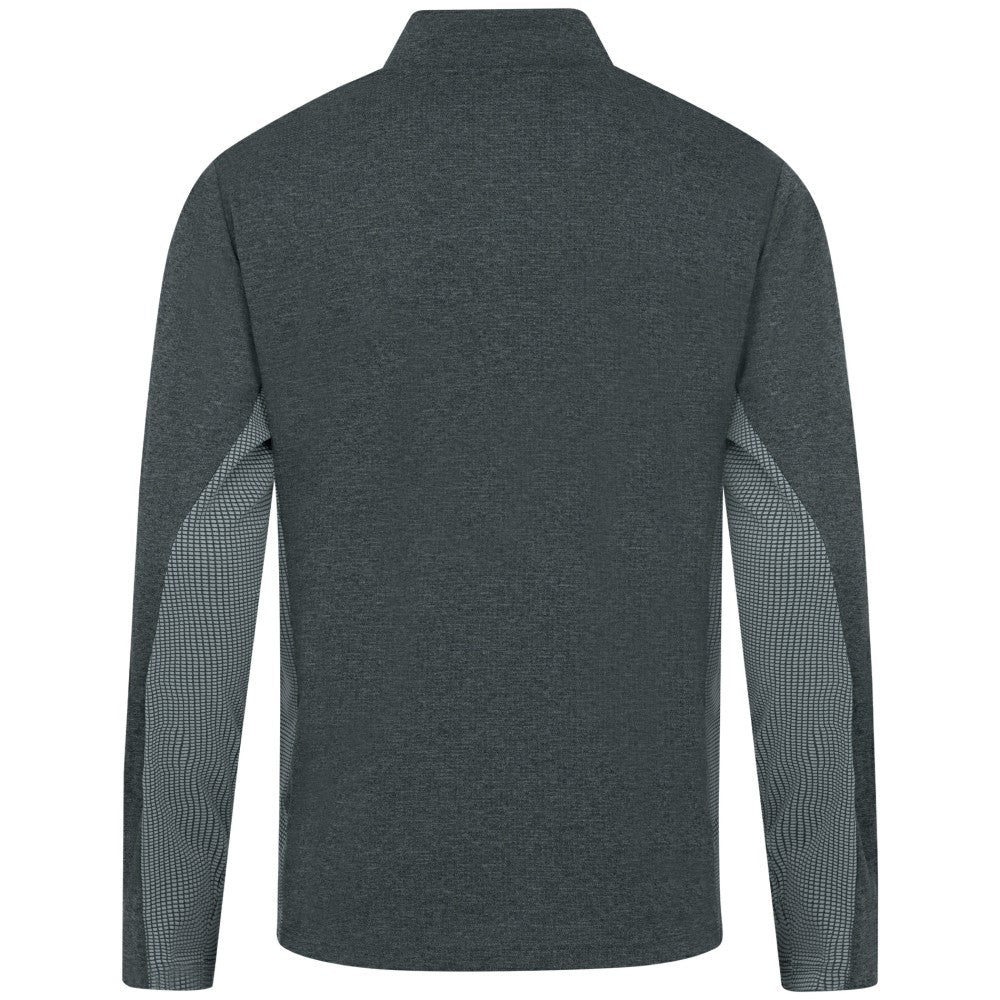 Milwaukee Brewers Levelwear Waffle Insignia 2.0 Quarter-Zip Pullover - Heather Black - MLB Lifestyle