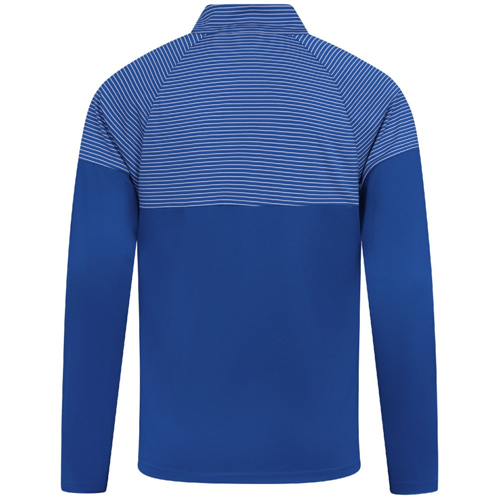 Kansas City Royals Levelwear Classic Stripes Insignia 2.0 Pullover - Royal - MLB Discount