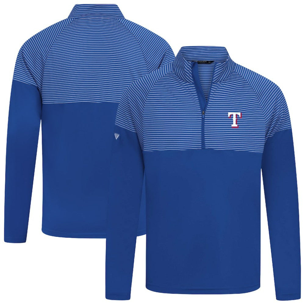 Texas Rangers Levelwear Classic Stripes Insignia 2.0 Pullover - Royal - MLB Online
