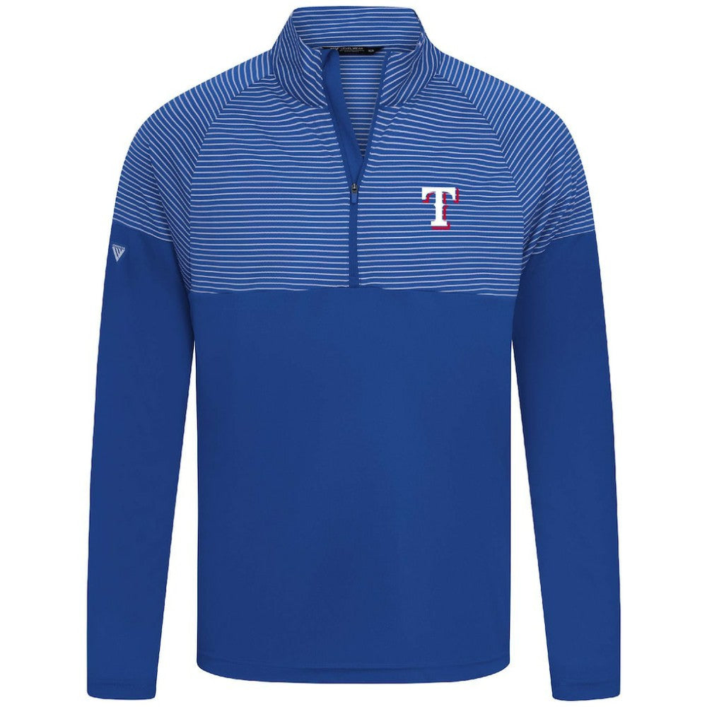 Texas Rangers Levelwear Classic Stripes Insignia 2.0 Pullover - Royal - MLB Online