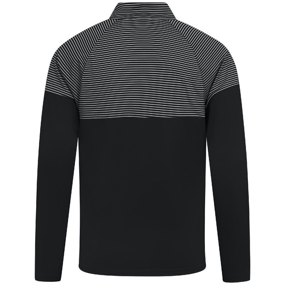 Miami Marlins Levelwear Classic Stripes Insignia 2.0 Pullover - Black - MLB Lifestyle