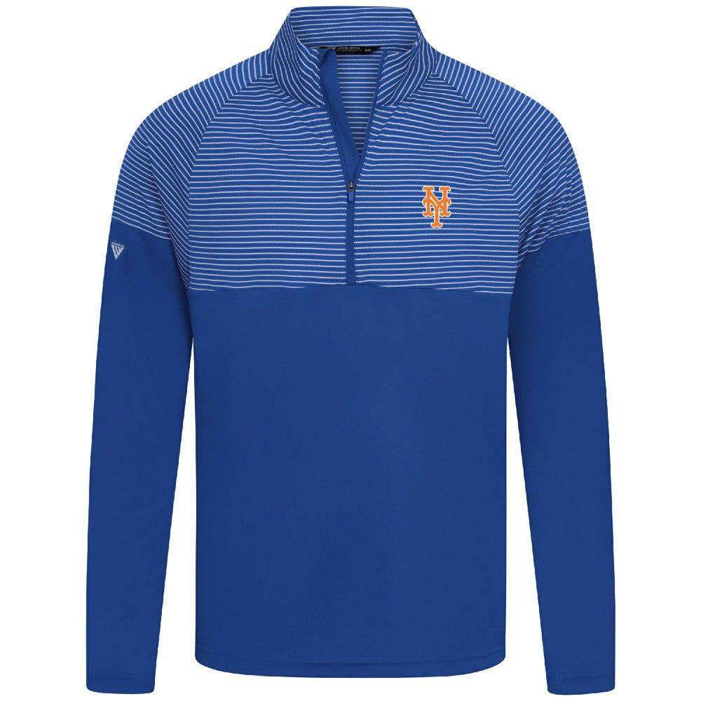 New York Mets Levelwear Classic Stripes Insignia 2.0 Pullover - Royal - MLB on Sale