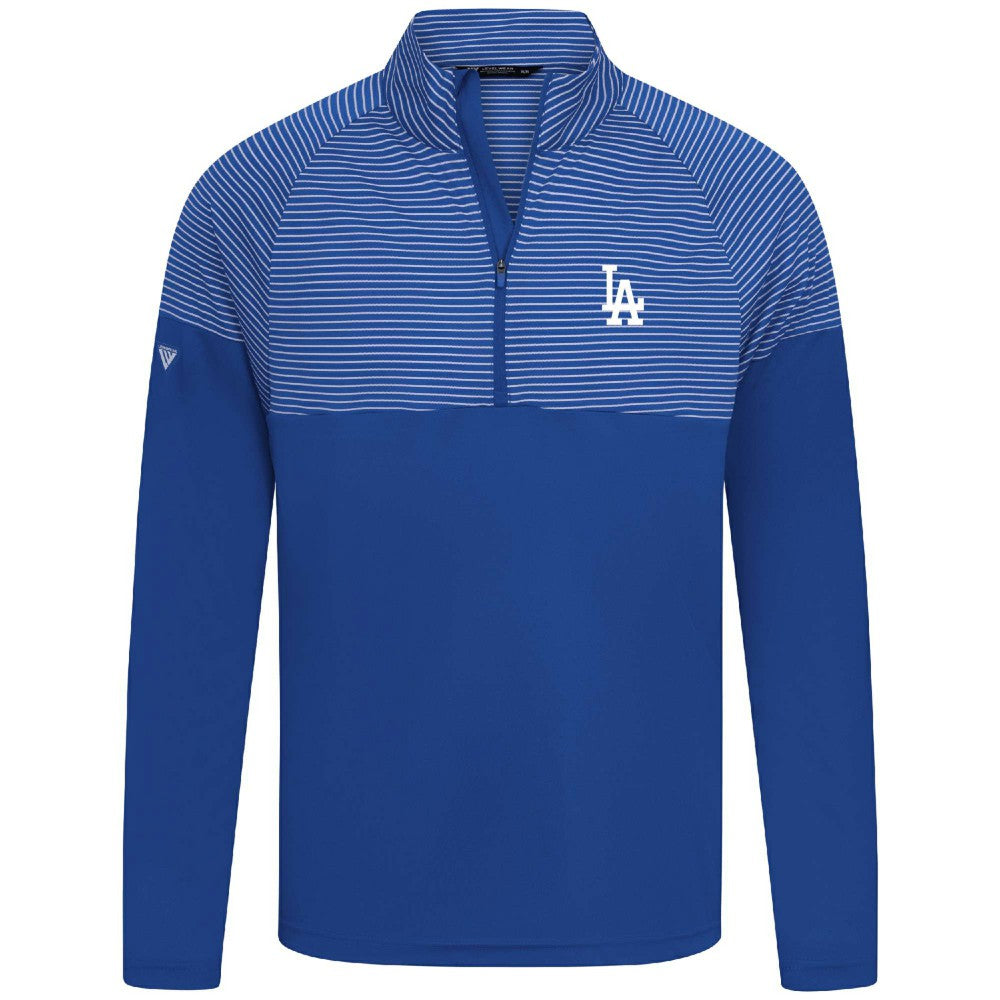 Los Angeles Dodgers Levelwear Classic Stripes Insignia 2.0 Pullover - Royal - MLB Lifestyle