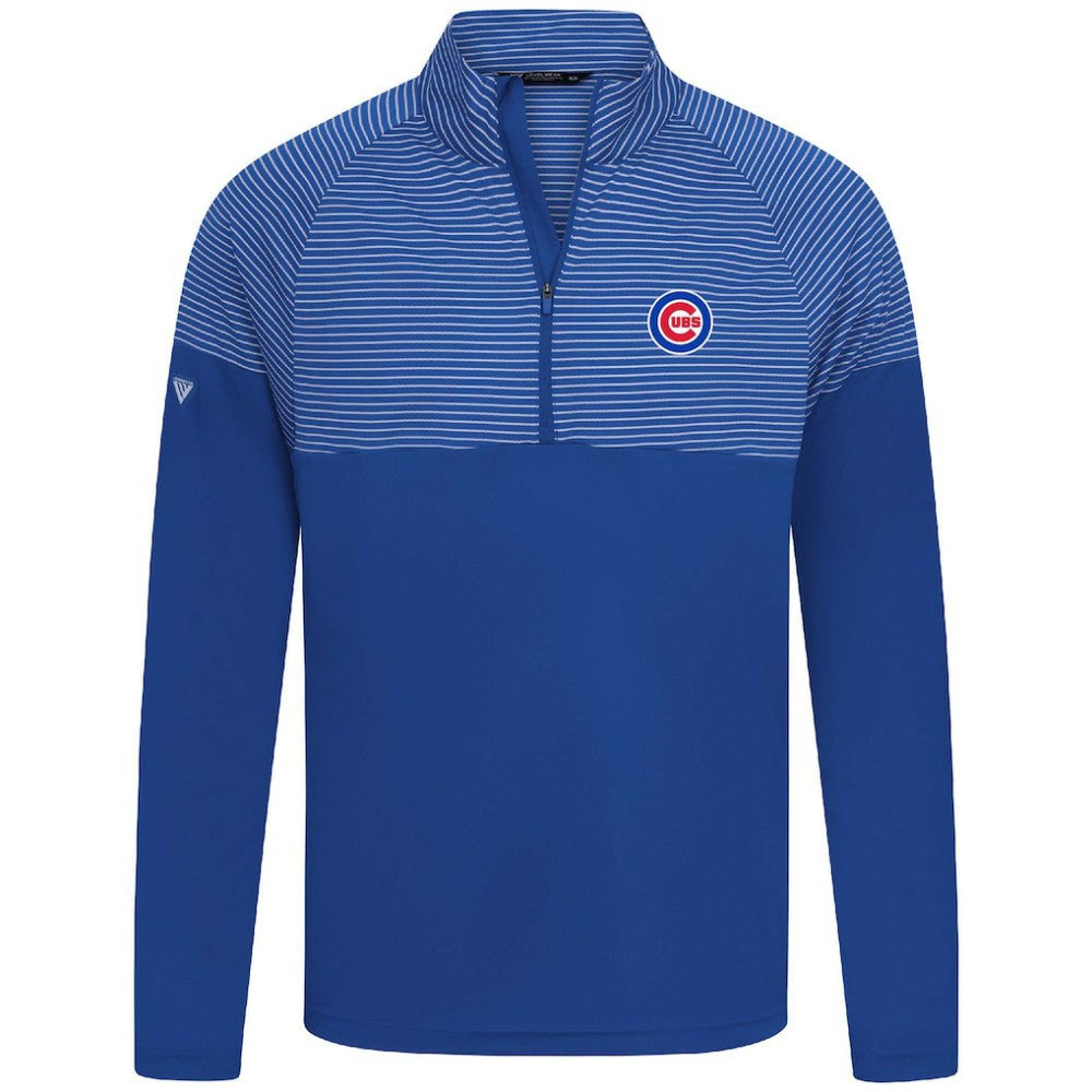 Chicago Cubs Levelwear Classic Stripes Insignia 2.0 Pullover - Royal - MLB Discount