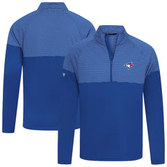 Toronto Blue Jays Levelwear Classic Stripes Insignia 2.0 Pullover - Royal - MLB Lifestyle