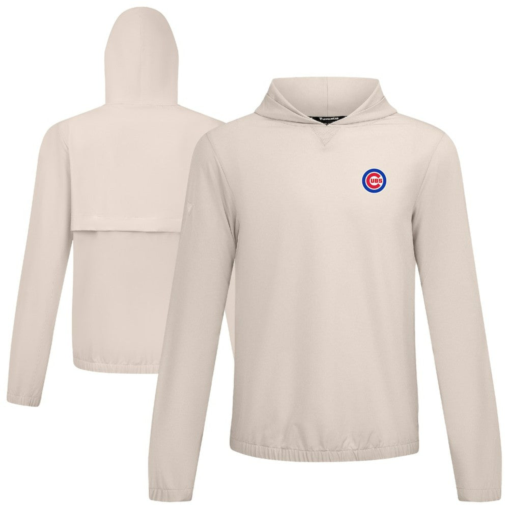 Chicago Cubs Levelwear Action Insignia 2.0 Pullover Hoodie - Khaki - MLB on Sale