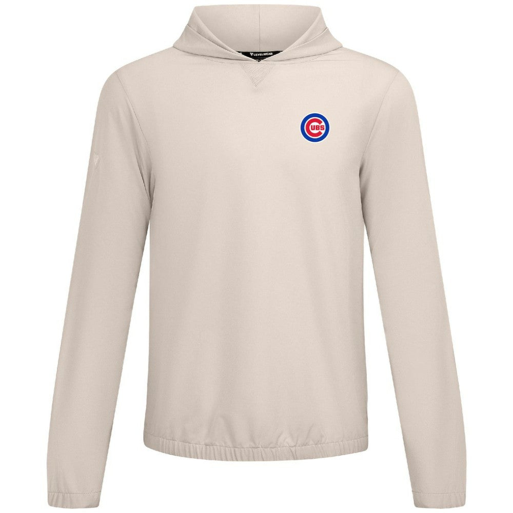 Chicago Cubs Levelwear Action Insignia 2.0 Pullover Hoodie - Khaki - MLB on Sale