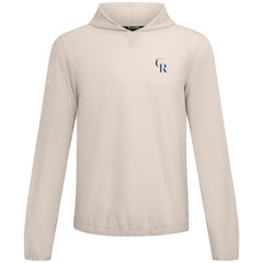 Colorado Rockies Levelwear Action Insignia 2.0 Pullover Hoodie - Khaki - MLB Online