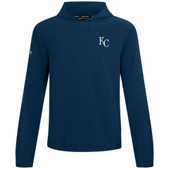 Kansas City Royals Levelwear Action Insignia 2.0 Pullover Hoodie - Navy - MLB Lifestyle