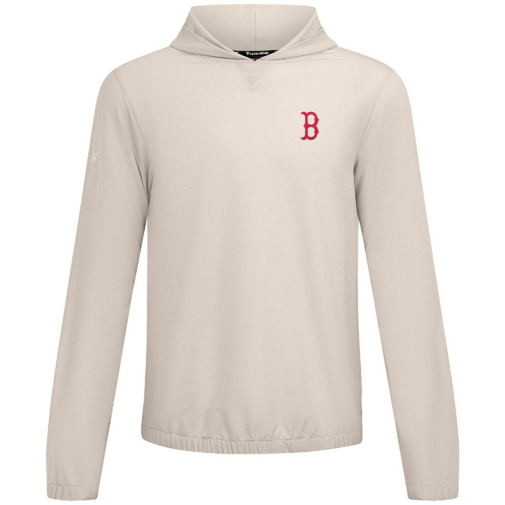 Boston Red Sox Levelwear Action Insignia 2.0 Pullover Hoodie - Khaki - MLB Online