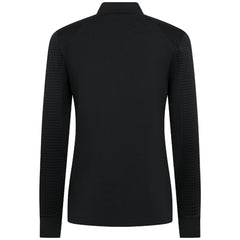 Cincinnati Reds Levelwear Women's Power Insignia 2.0 Quarter-Zip Pullover Top - Black - MLB Lifestyle