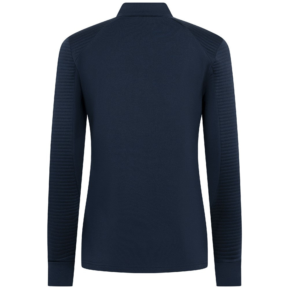 Milwaukee Brewers Levelwear Women's Power Insignia 2.0 Quarter-Zip Pullover Top - Navy - MLB on Sale