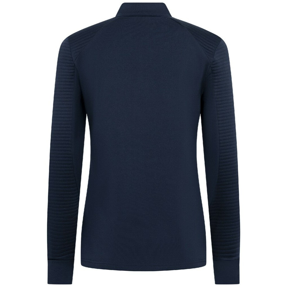 Washington Nationals Levelwear Women's Power Insignia 2.0 Quarter-Zip Pullover Top - Navy - MLB Online