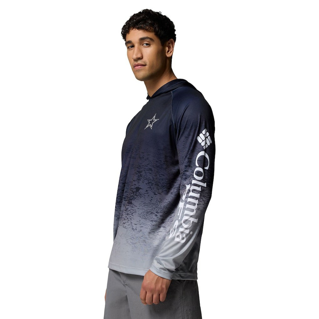 Columbia Dallas Cowboys Super Terminal Tackle Hoodie Navy