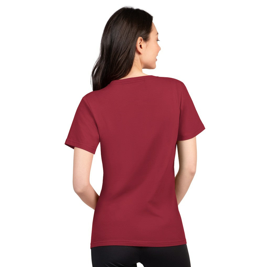 Arizona Cardinals G-III 4Her by Carl Banks Women's Super-Slim Lightweight Winning Crew T-Shirt Cardinal